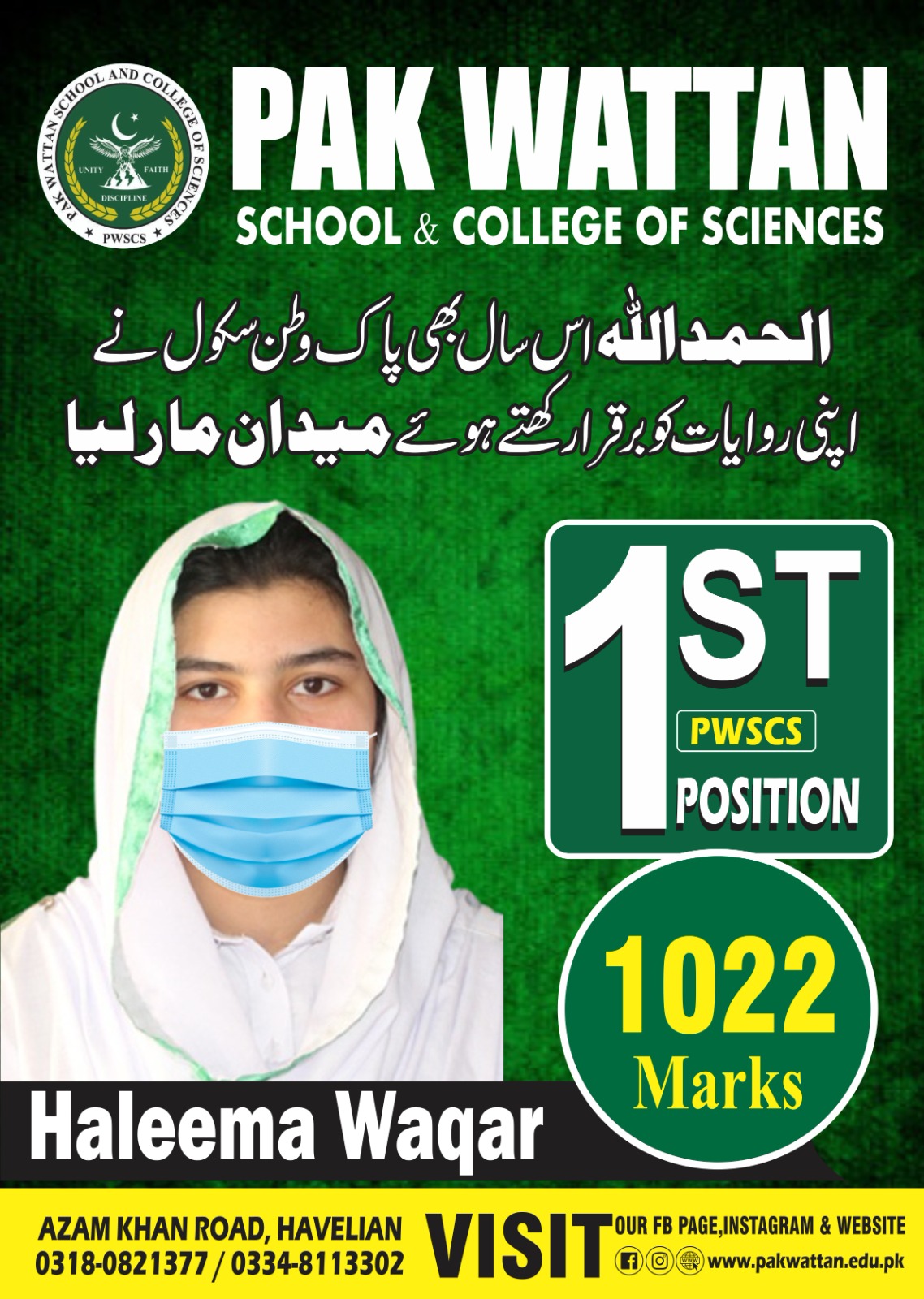 Top Positions in Havelian